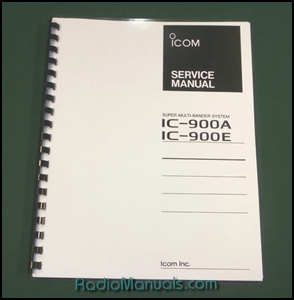 Icom IC-900A/E Service Manual - Click Image to Close